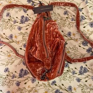 Rebecca Minkoff Velvet Sling Bag - Coral